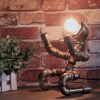 Robot Steampunk lampa Modell 6